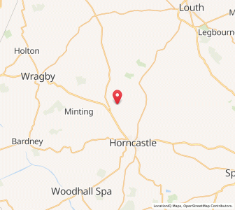 Map of Hemingby, EnglandEngland