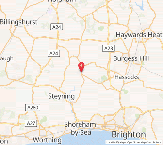 Map of Henfield, EnglandEngland