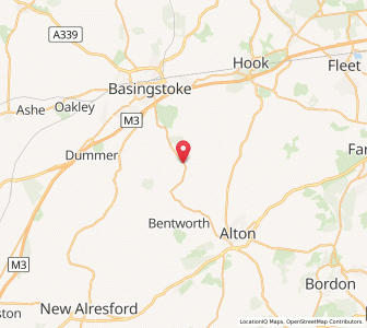 Map of Herriard, EnglandEngland