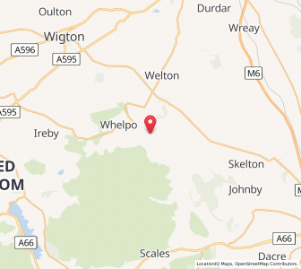 Map of Hesket Newmarket, EnglandEngland