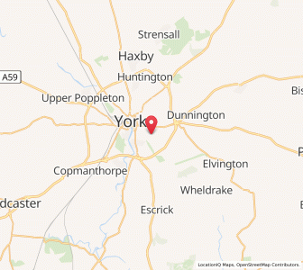 Map of Heslington, EnglandEngland