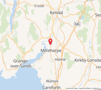Map of Heversham, EnglandEngland