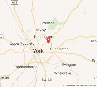 Map of Heworth, EnglandEngland