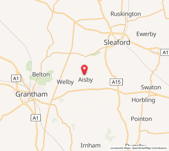 Map of Heydour, EnglandEngland