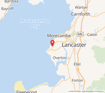 Map of Heysham, EnglandEngland