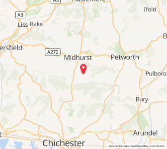Map of Heyshott, EnglandEngland