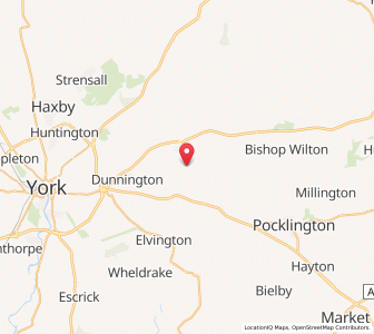 Map of High Catton, EnglandEngland