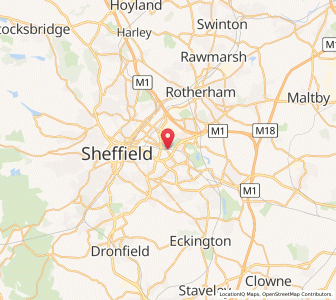 Map of High Hazels, EnglandEngland