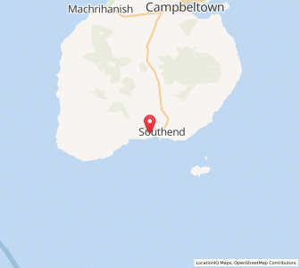 Map of High Keil, ScotlandScotland