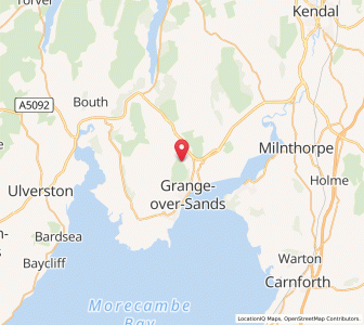 Map of High Newton, EnglandEngland