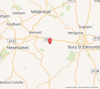 Map of Higham, EnglandEngland
