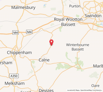 Map of Hilmarton, EnglandEngland
