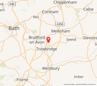 Map of Hilperton, EnglandEngland