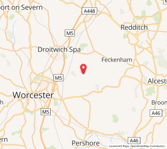 Map of Himbleton, EnglandEngland