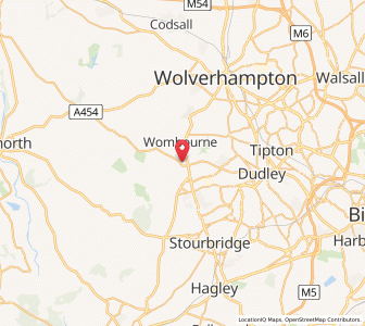Map of Himley, EnglandEngland