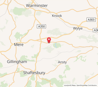 Map of Hindon, EnglandEngland