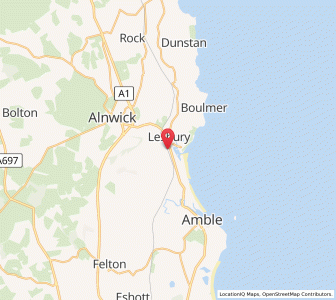 Map of Hipsburn, EnglandEngland