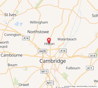 Map of Histon, EnglandEngland