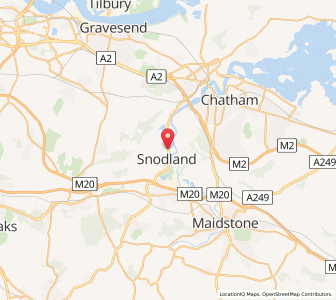 Map of Holborough, EnglandEngland