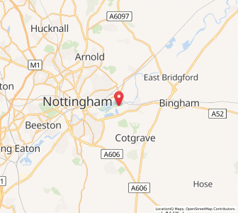 Map of Holme Pierrepont, EnglandEngland