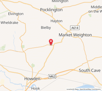 Map of Holme upon Spalding Moor, EnglandEngland