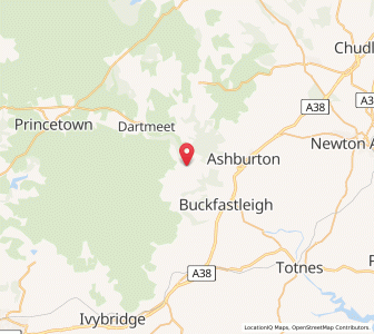 Map of Holne, EnglandEngland
