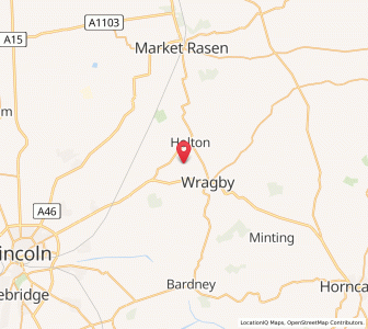 Map of Holton, EnglandEngland
