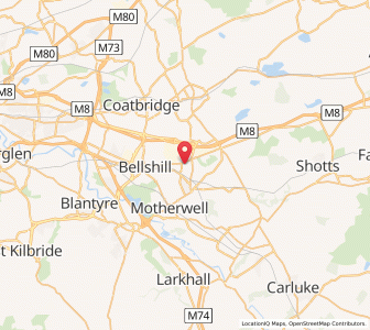 Map of Holytown, ScotlandScotland