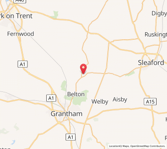 Map of Honington, EnglandEngland
