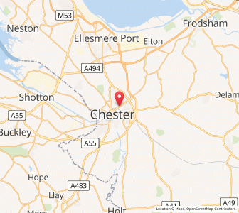 Map of Hoole, EnglandEngland