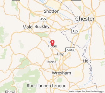 Map of Hope, WalesWales