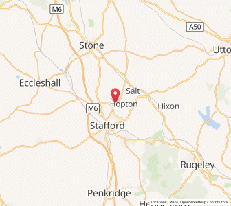 Map of Hopton, EnglandEngland