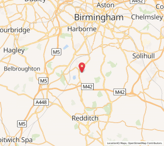 Map of Hopwood, EnglandEngland
