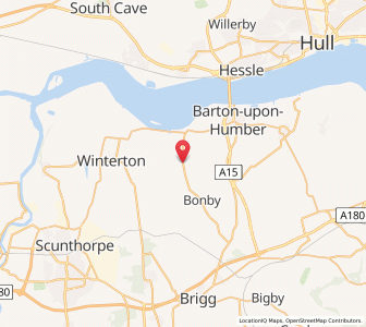 Map of Horkstow, EnglandEngland