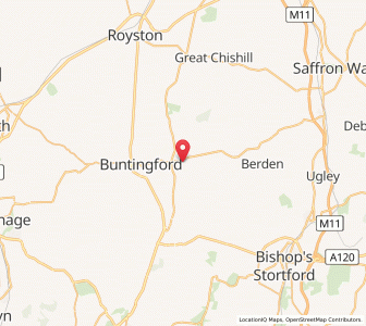 Map of Hormead, EnglandEngland