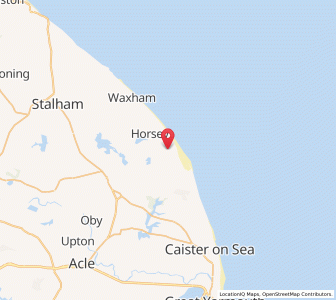 Map of Horsey, EnglandEngland