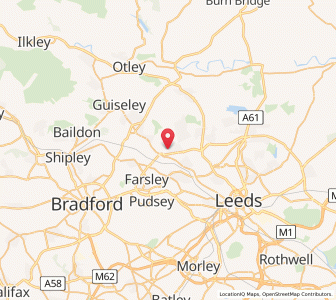 Map of Horsforth, EnglandEngland