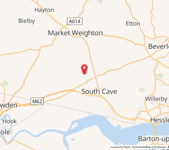 Map of Hotham, EnglandEngland