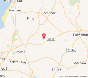 Map of Houghton, EnglandEngland