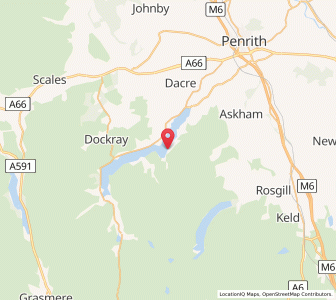 Map of Howtown, EnglandEngland
