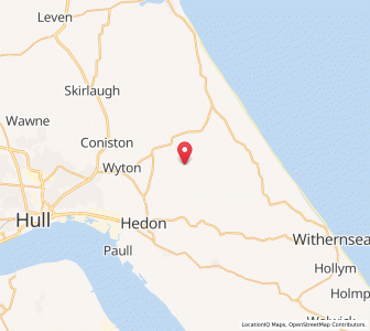 Map of Humbleton, EnglandEngland