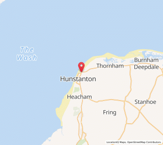 Map of Hunstanton, EnglandEngland
