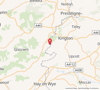 Map of Huntington, WalesWales