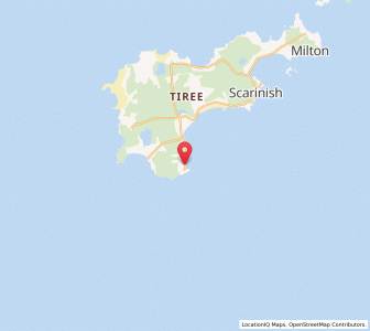 Map of Hynish, ScotlandScotland