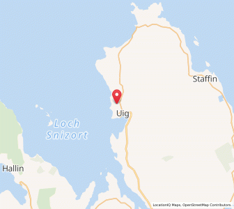 Map of Idrigil, ScotlandScotland