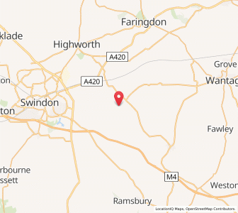 Map of Idstone, EnglandEngland