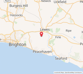 Map of Iford, EnglandEngland