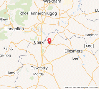 Map of Ifton Heath, EnglandEngland