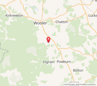 Map of Ilderton, EnglandEngland