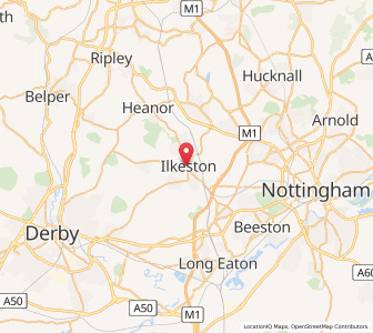 Map of Ilkeston, EnglandEngland